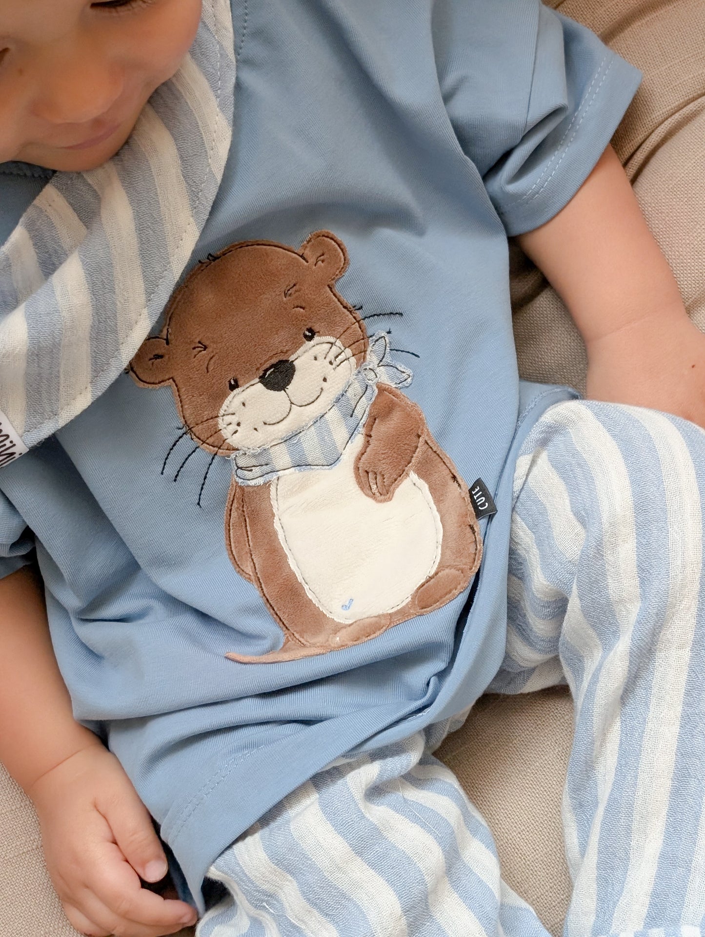 Sommer Otter Oversized Sweater/T-Shirt (Baby und Kindervariante)