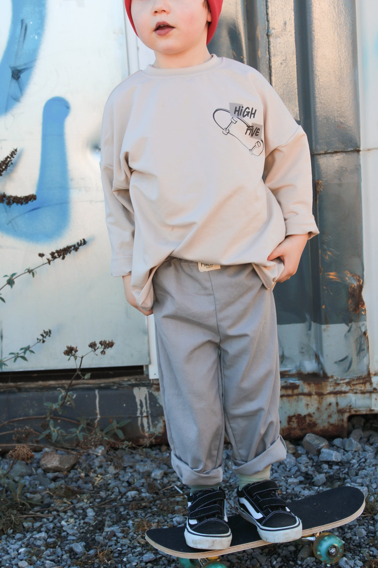 High Five oversized Shirt (Lang/Kurz)