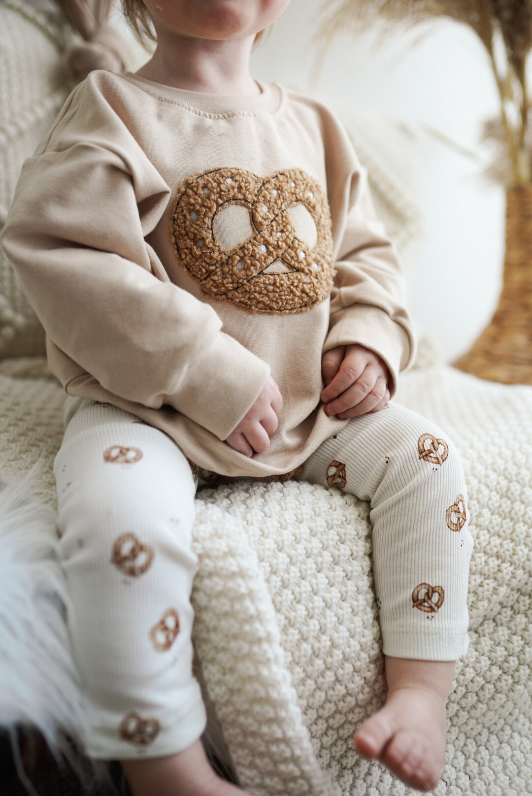 Kleine Brezel Leggings