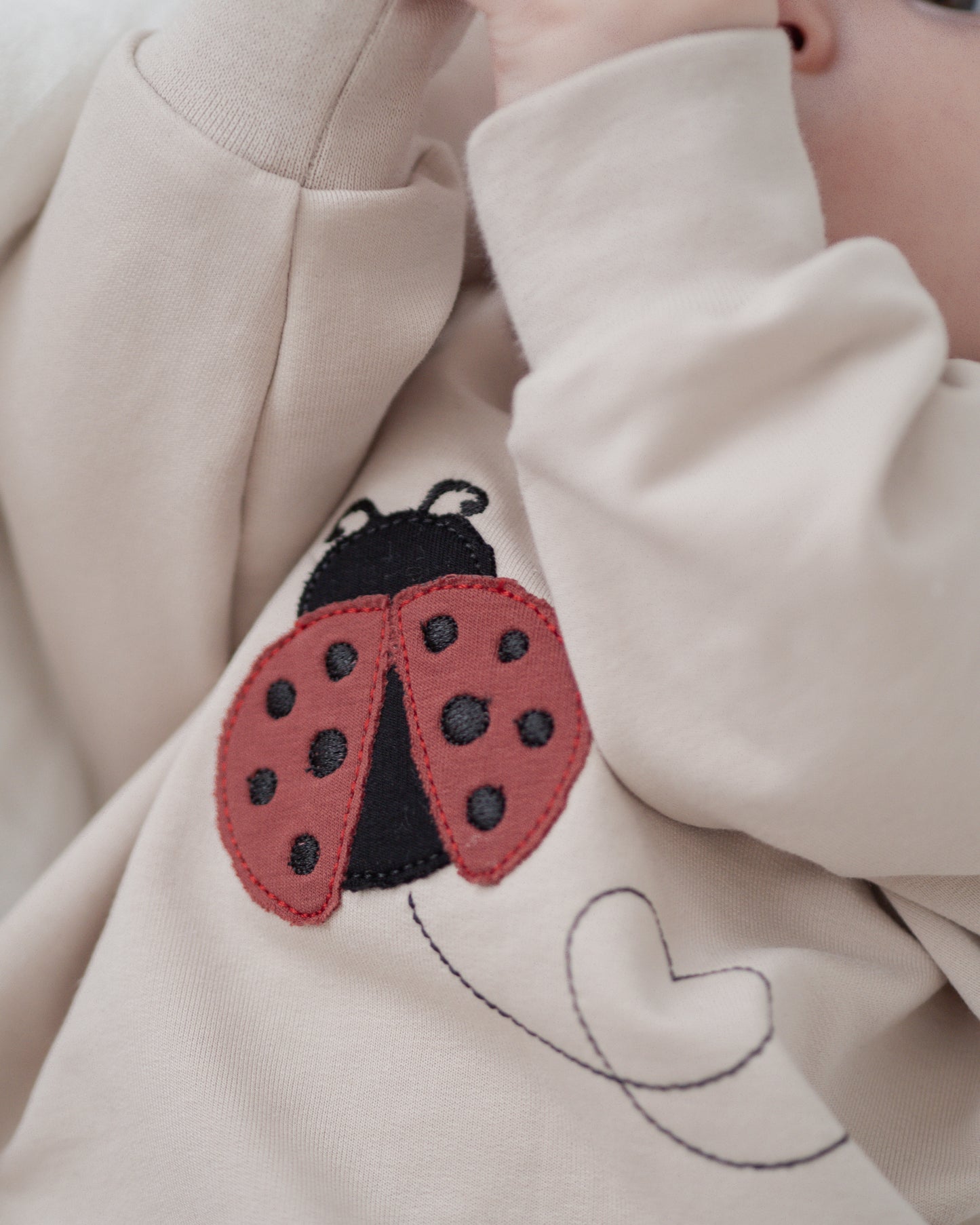 Little Ladybug Oversized Sweater/T-Shirt