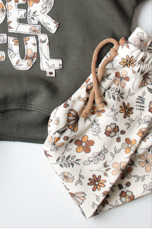 Herbstblumen Leggings
