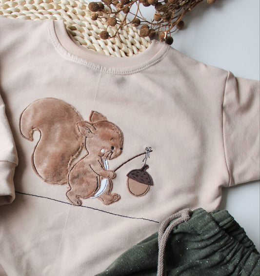 Herbsthörnchen Sweater