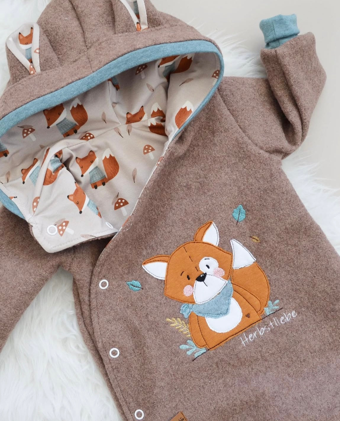 Stickdatei Herbst/Frühlingsfuchs 2 in 1