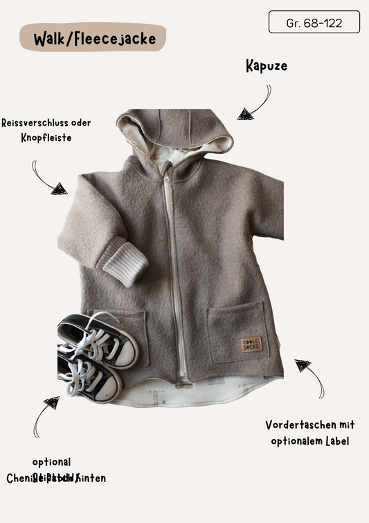 Create your own Walk/Fleece Jacke