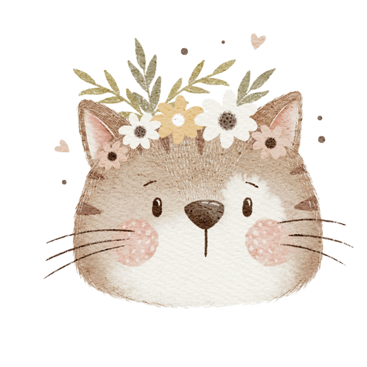 Cute Cat Yellow