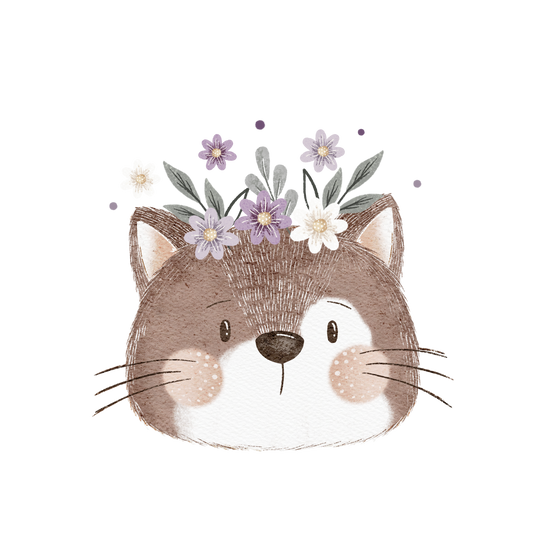 Cute Cat Lavendel