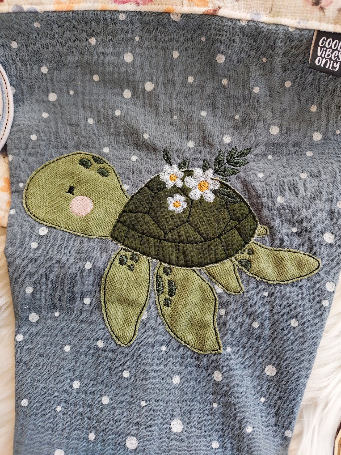 Stickdatei (Flower-)Turtle 2 in 1