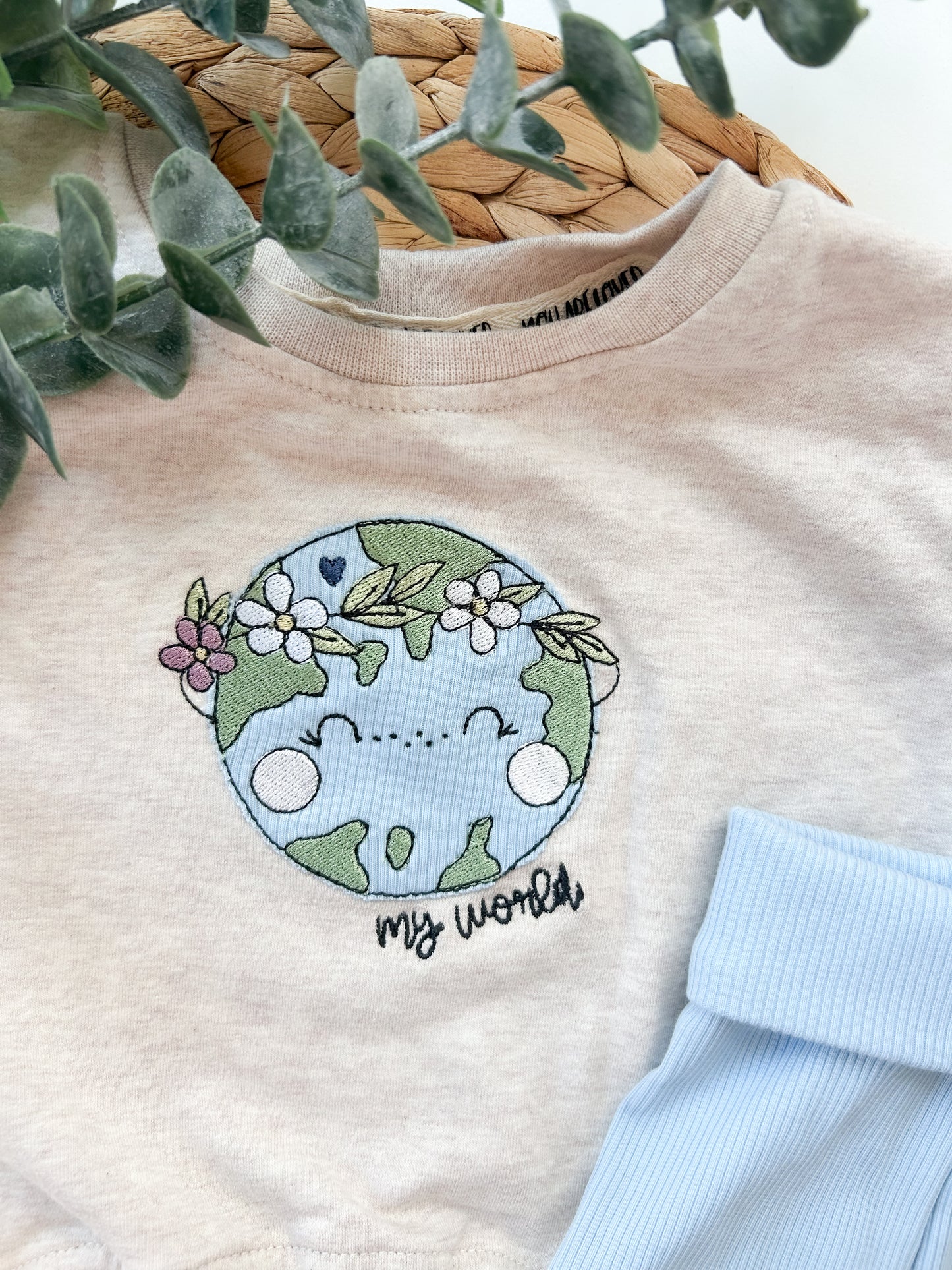 Stickdatei My World