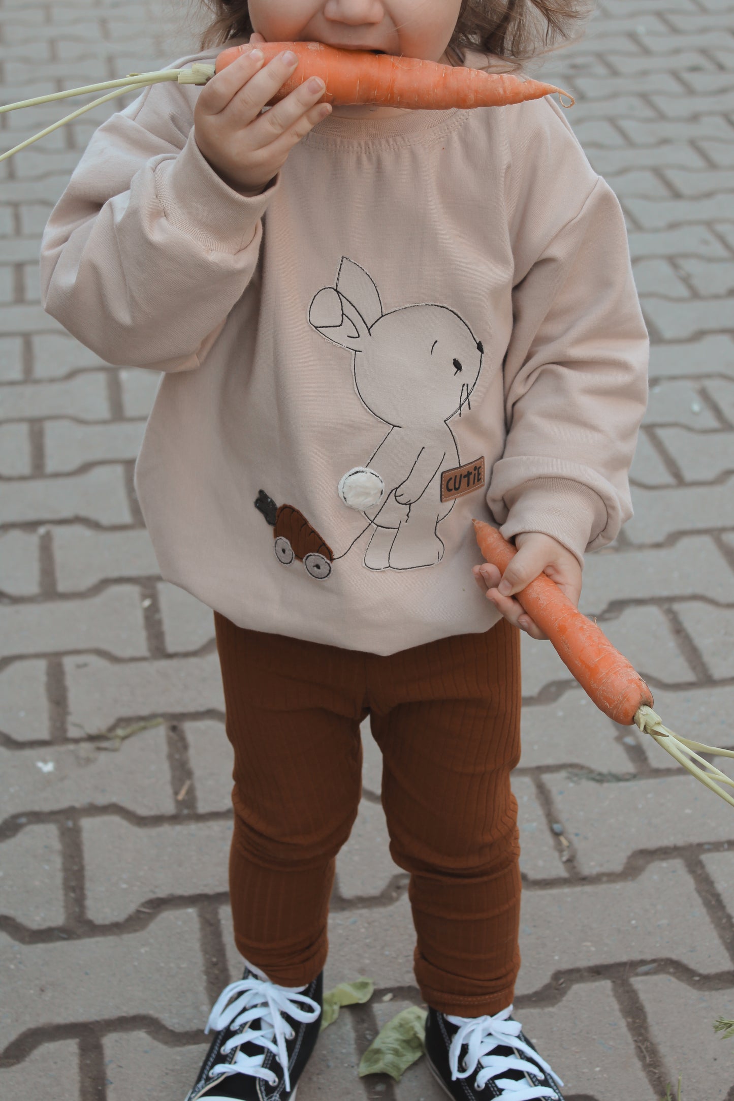 Easter Bunny Oversized Sweater/T-Shirt