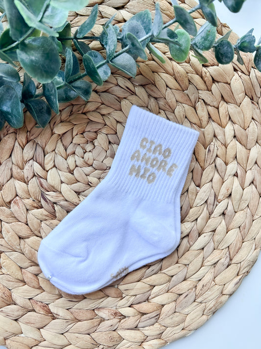 Socken Ciao Amore Mio