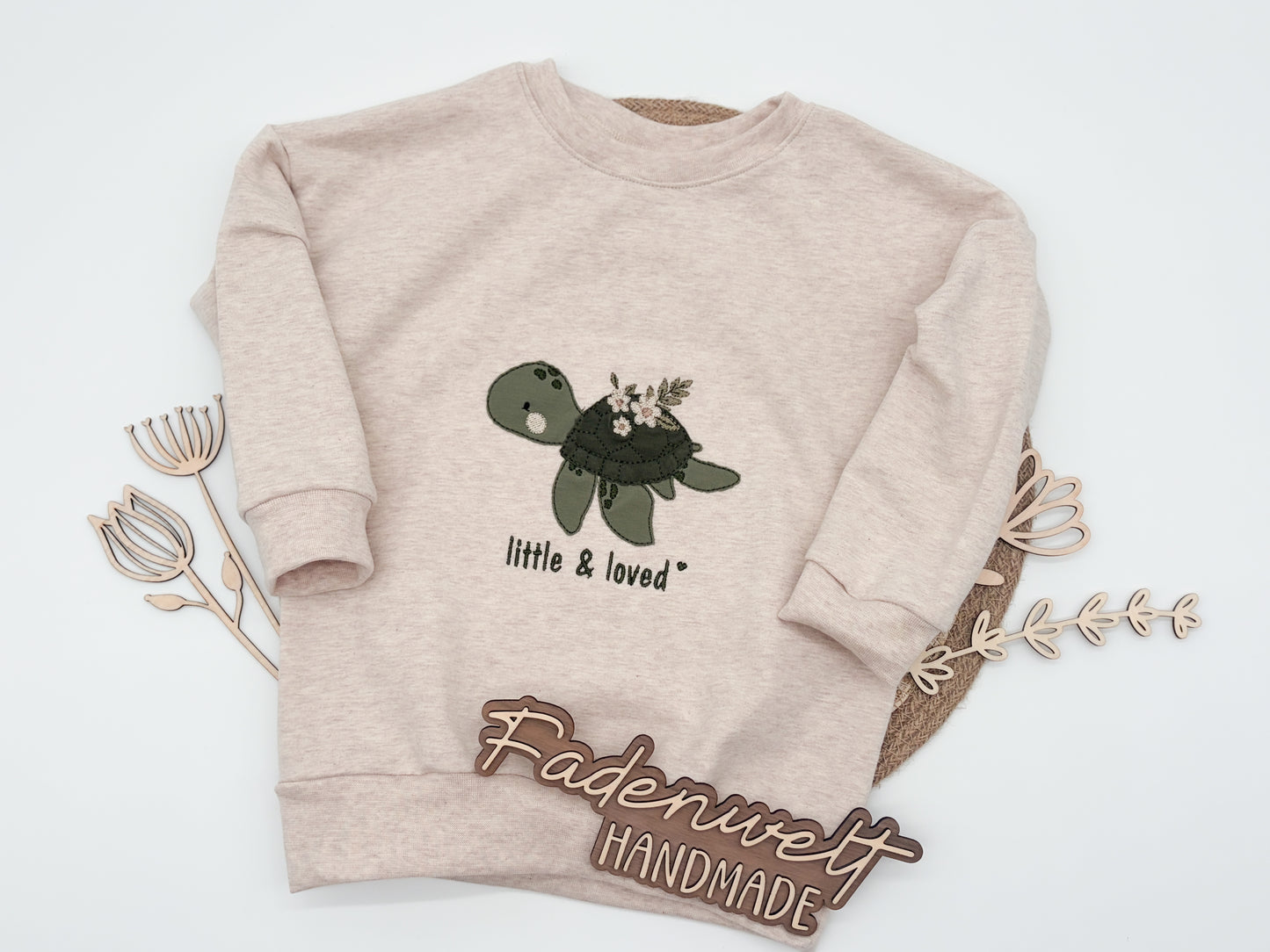 Stickdatei (Flower-)Turtle 2 in 1