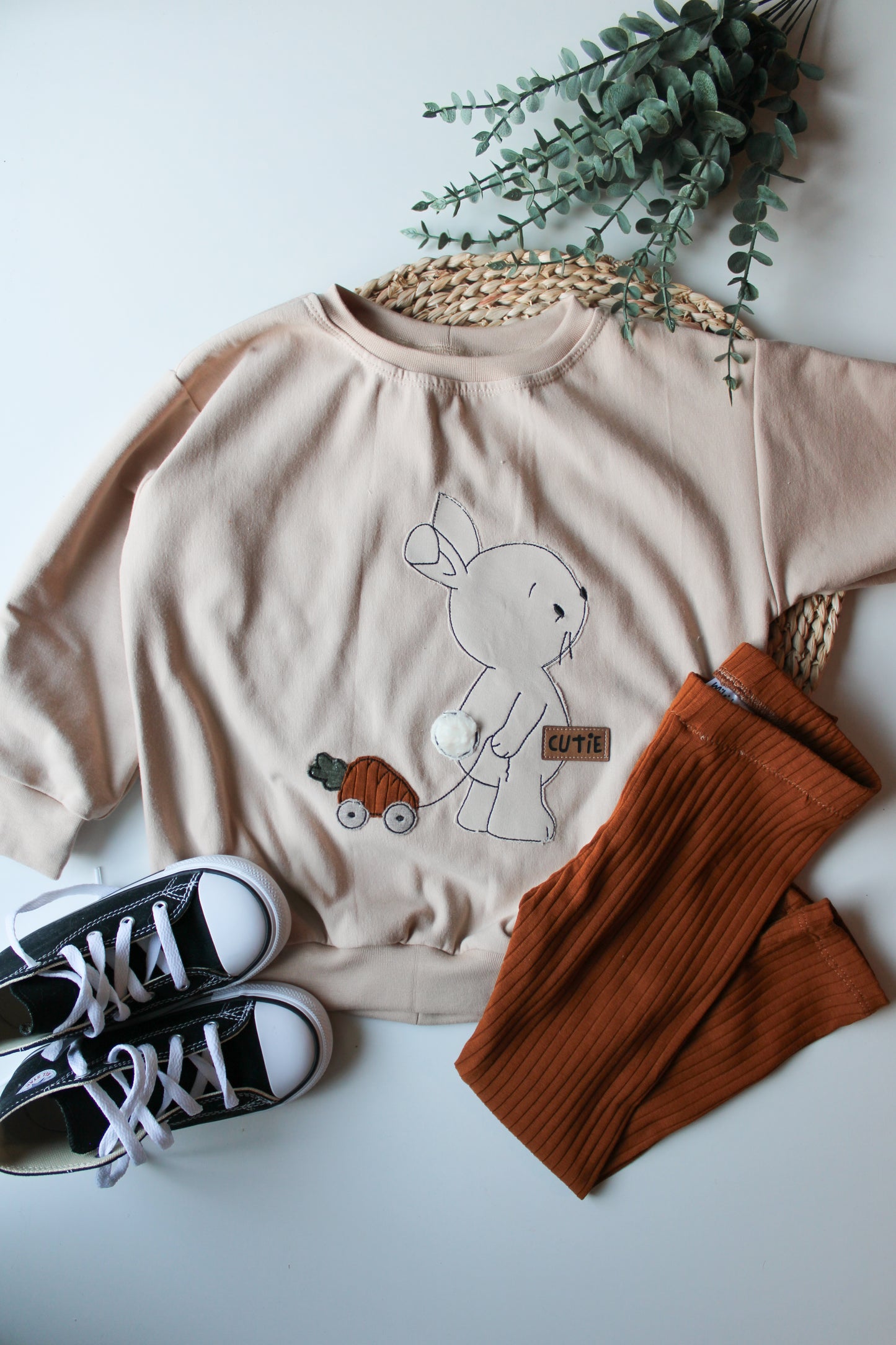 Easter Bunny Oversized Sweater/T-Shirt
