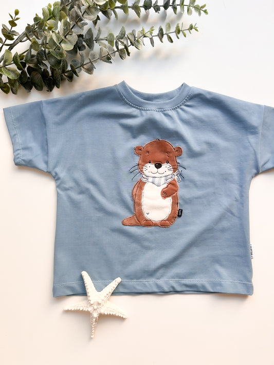 Sommer Otter Oversized Sweater/T-Shirt (Baby und Kindervariante)