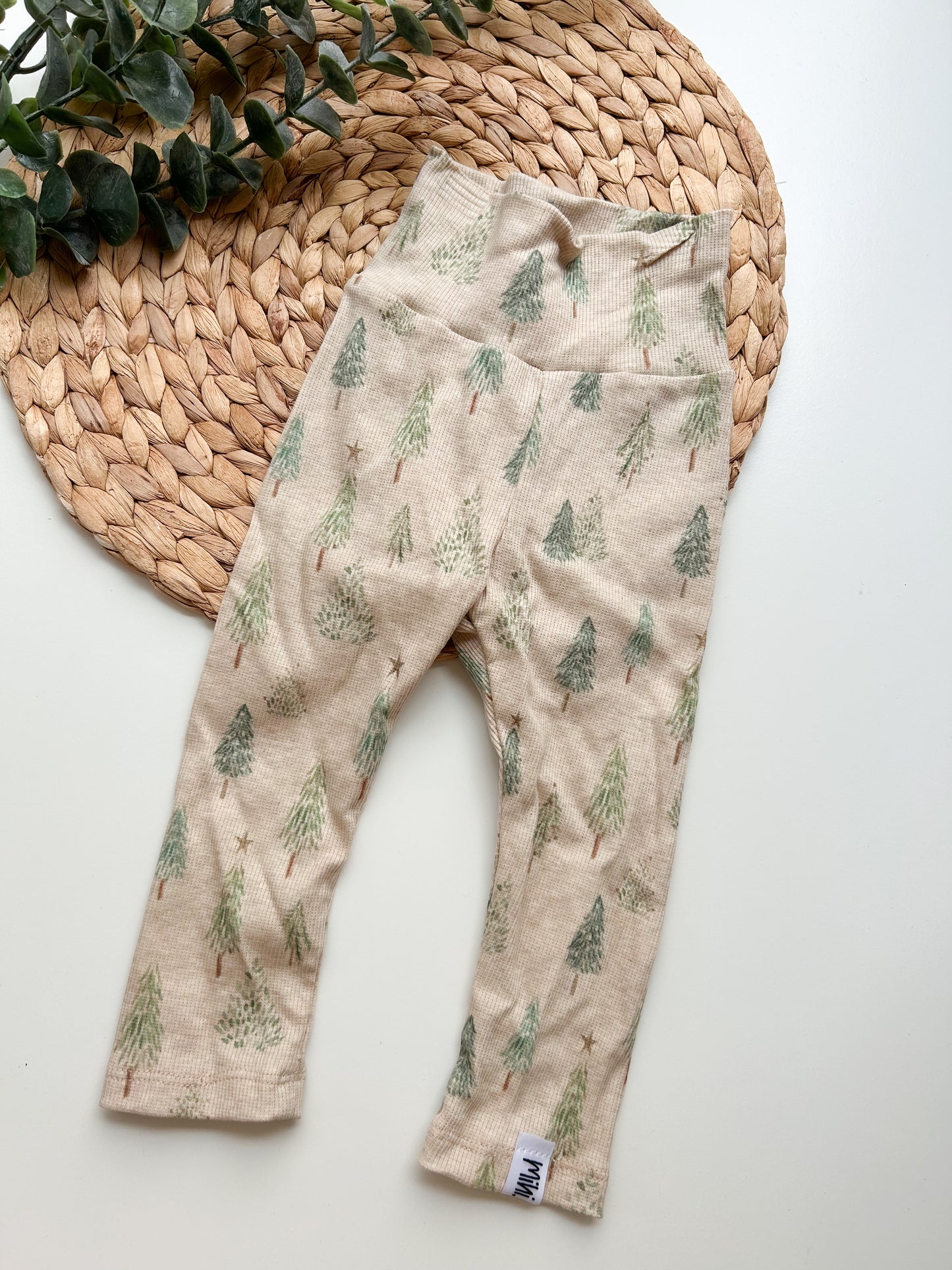 Leggings Rib Tannenbäume