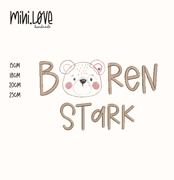 Stickdatei Bärenstark