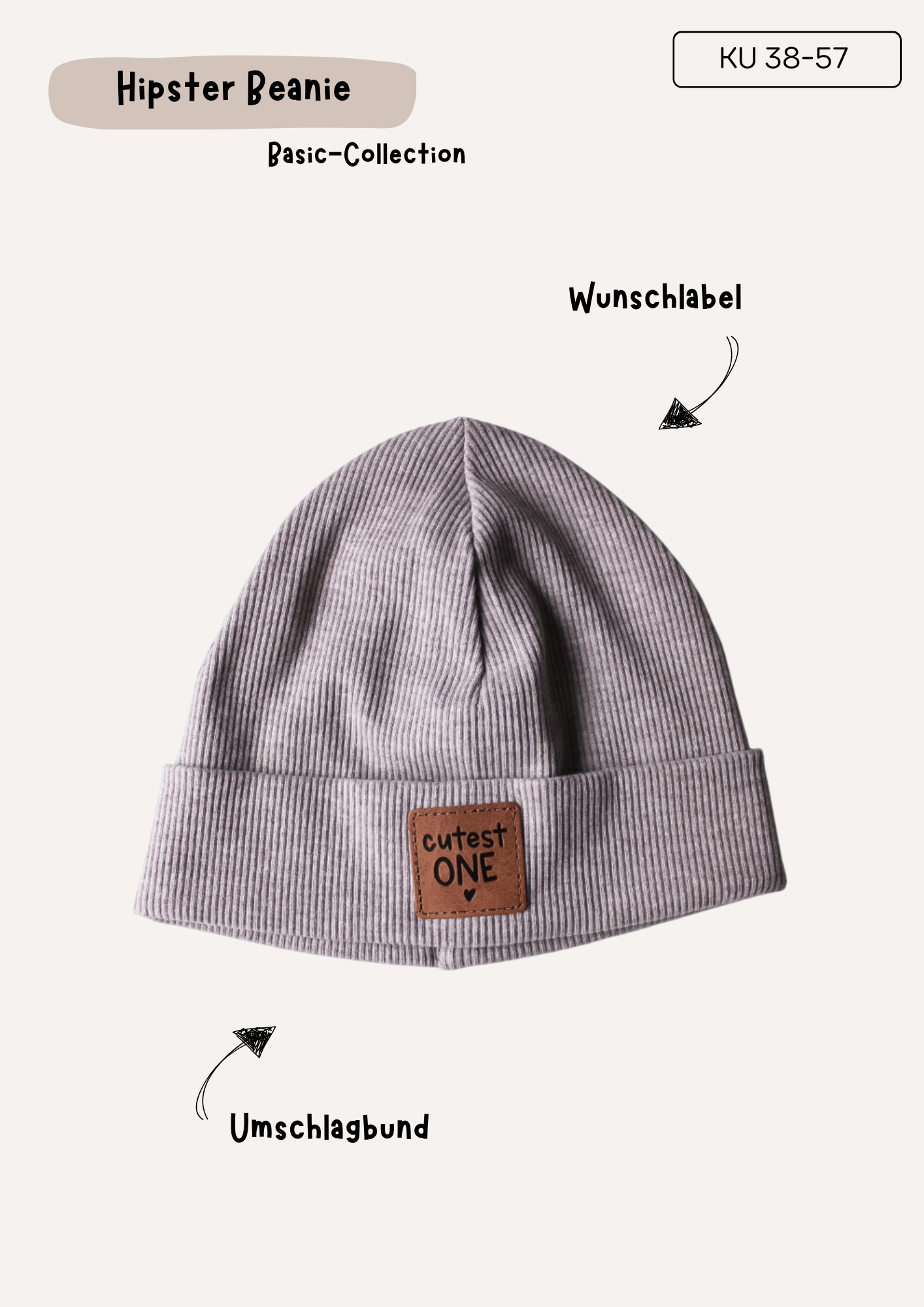 Create your own Hipster Beanie