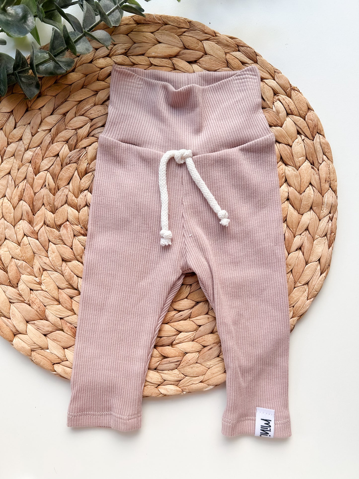 Leggings Rib Altrosa (Winterbär)