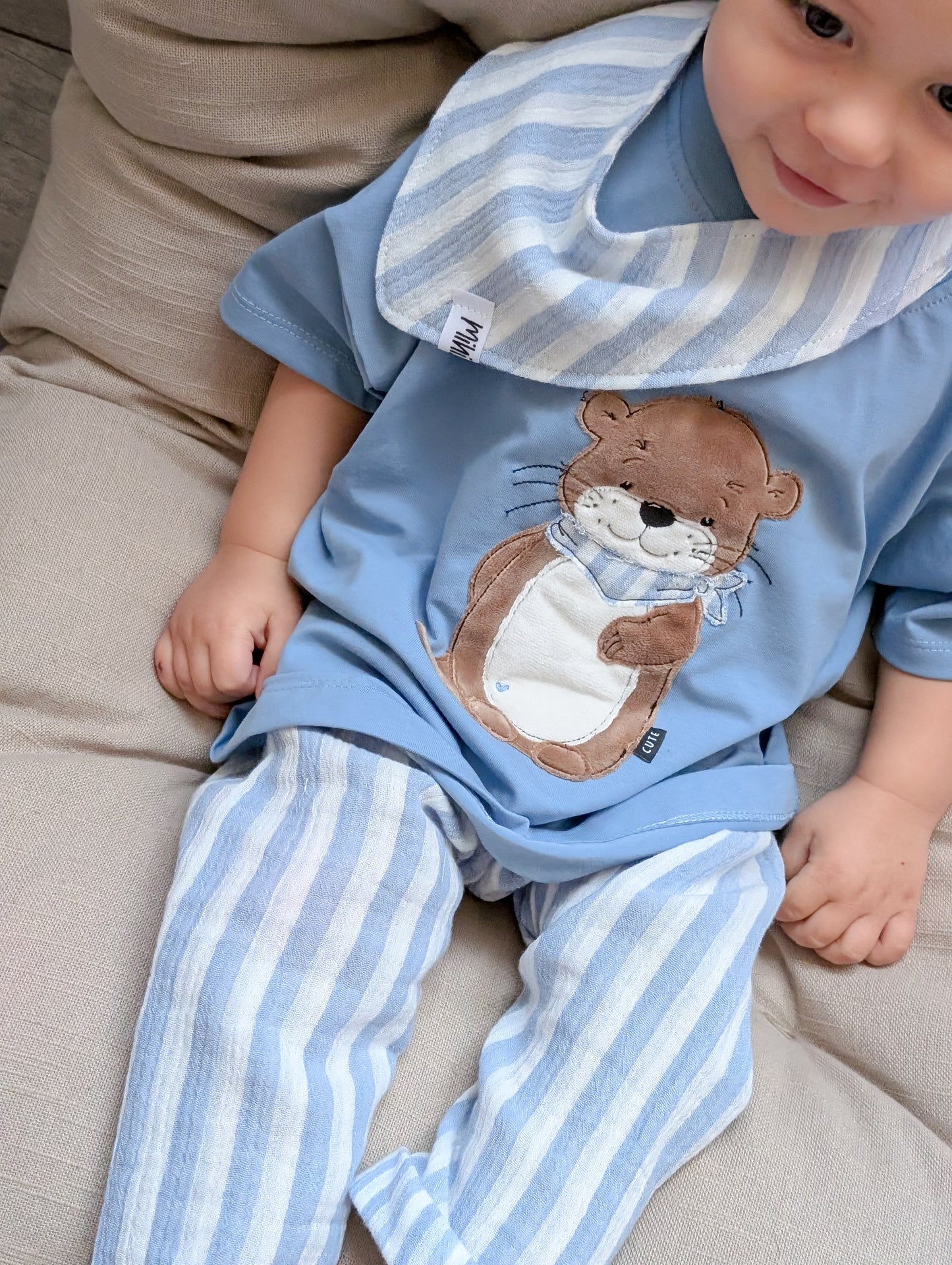 Musselinhose Sommer Otter