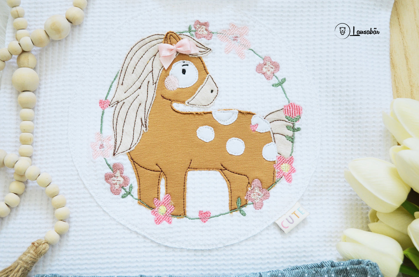 Stickdatei Pony Paula