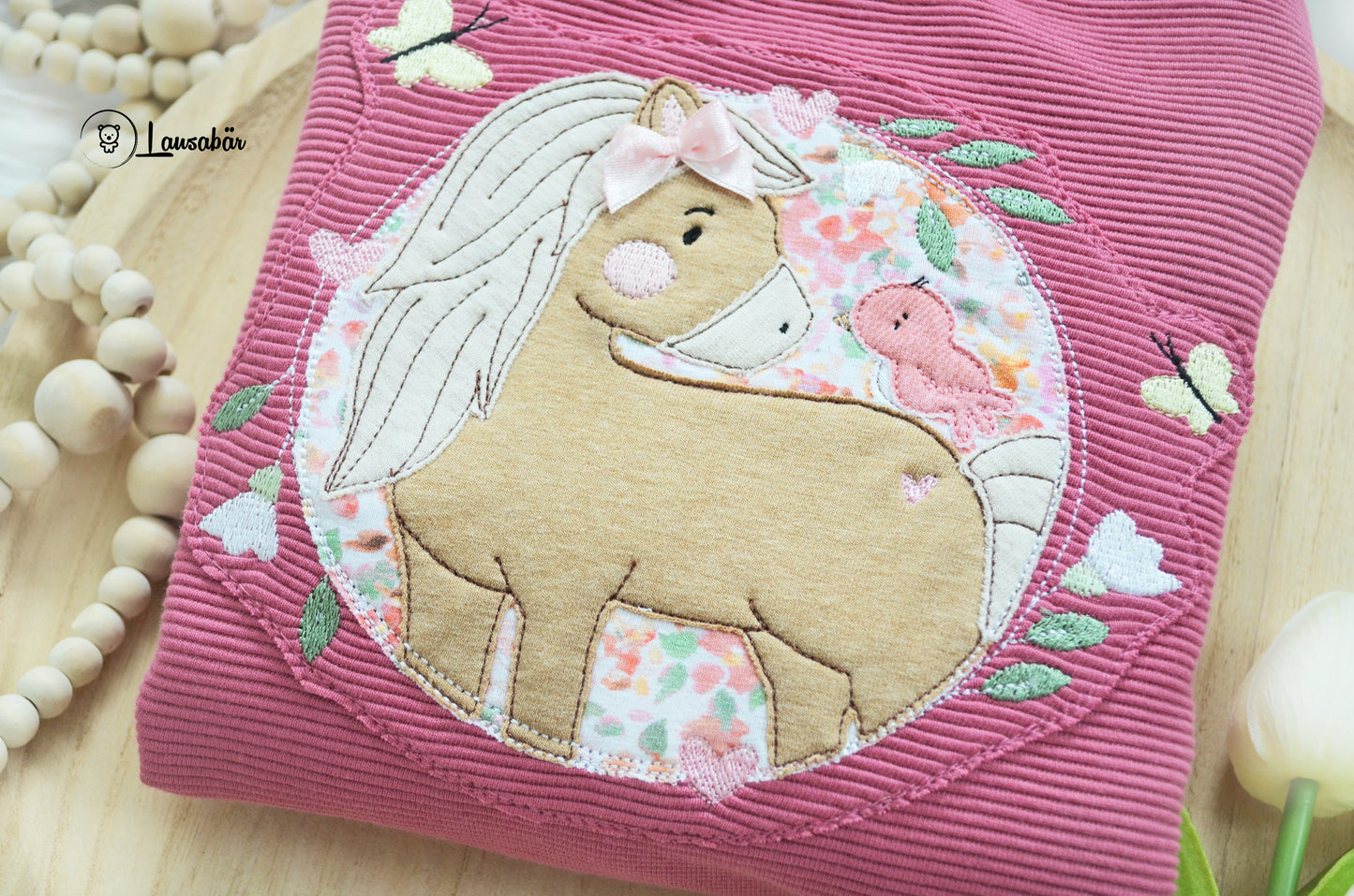 Stickdatei Pony Paula