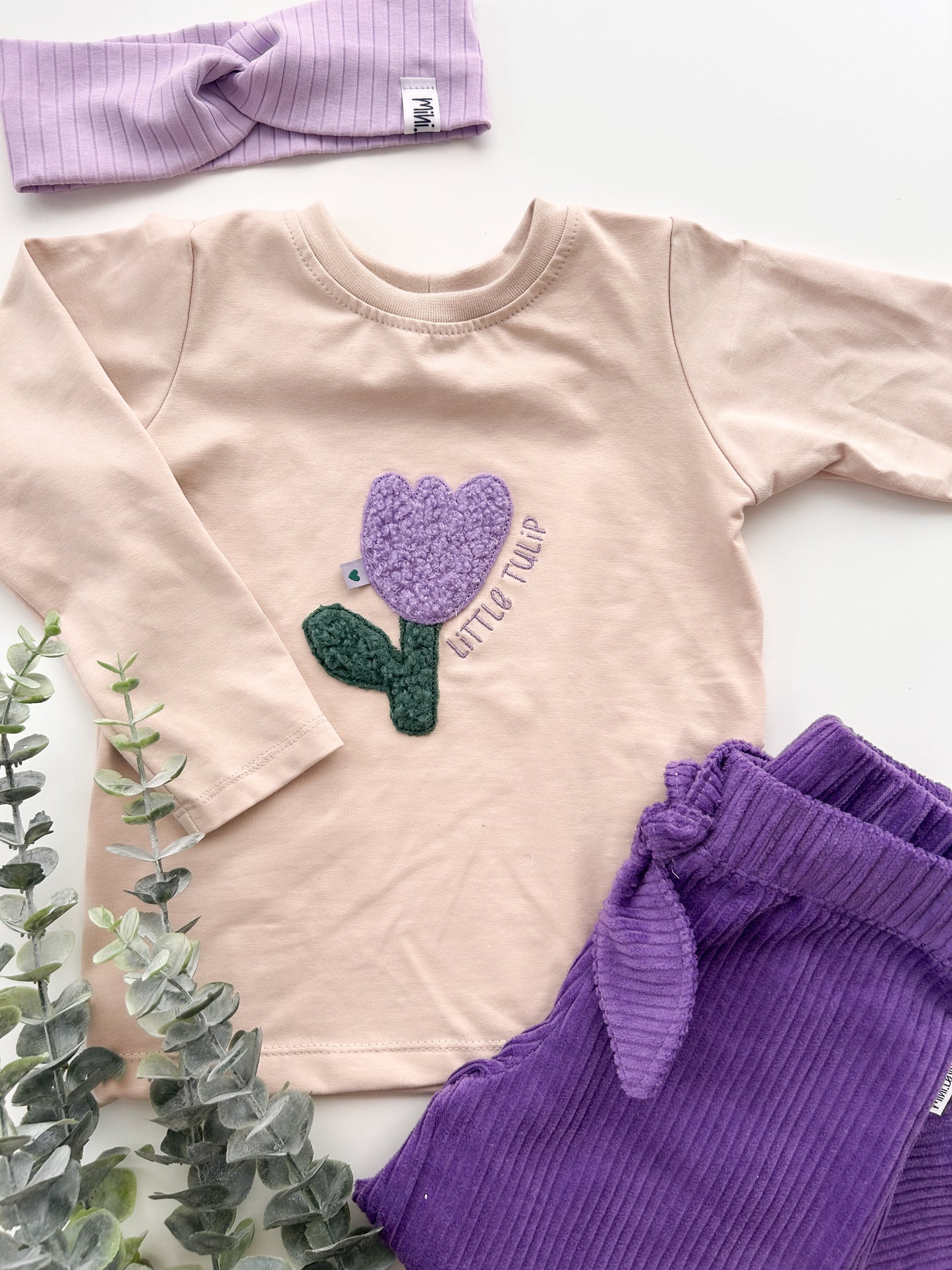 Little Tulip Oversized Sweater/T-Shirt/Langarmshirt