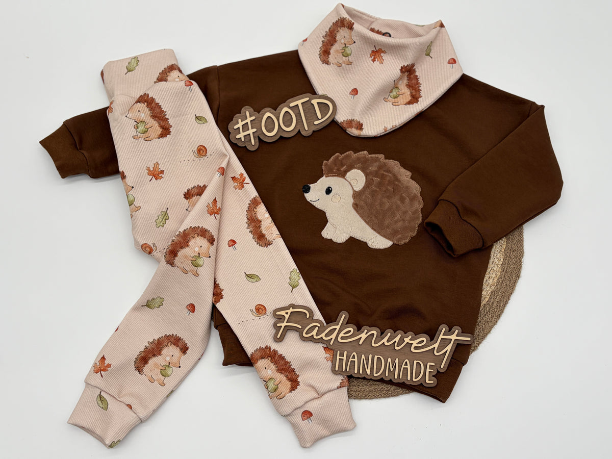 Stickdatei Igel Fips
