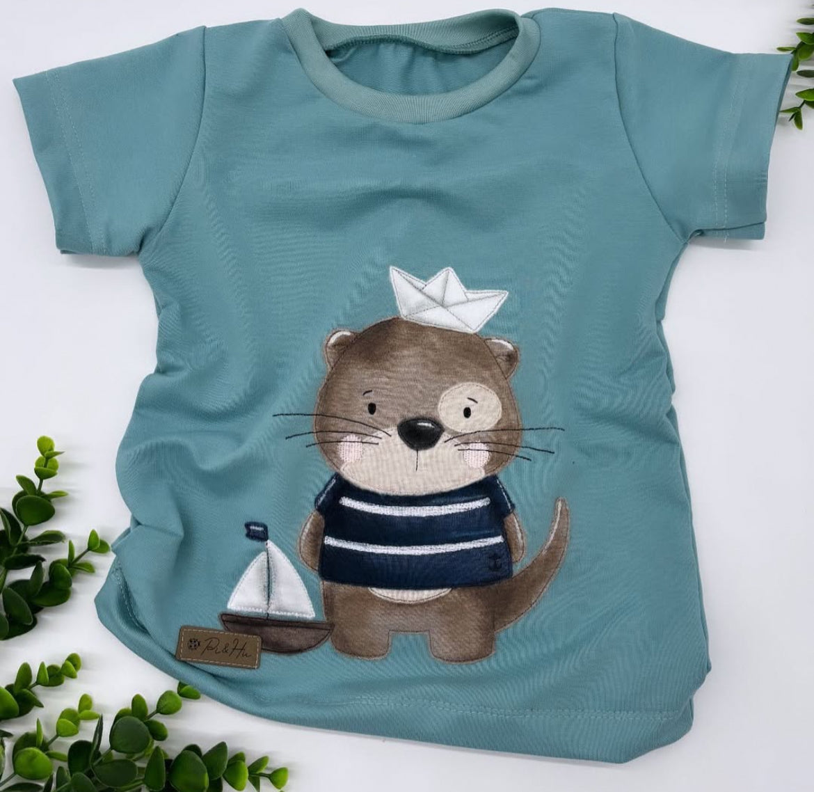 Stickdatei Ahoi Otter