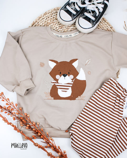 Stickdatei Herbst/Frühlingsfuchs 2 in 1