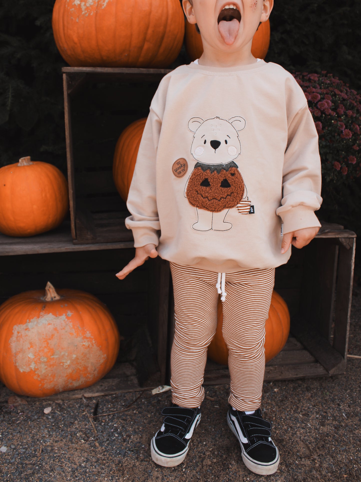 Halloweenbär Oversized Sweater