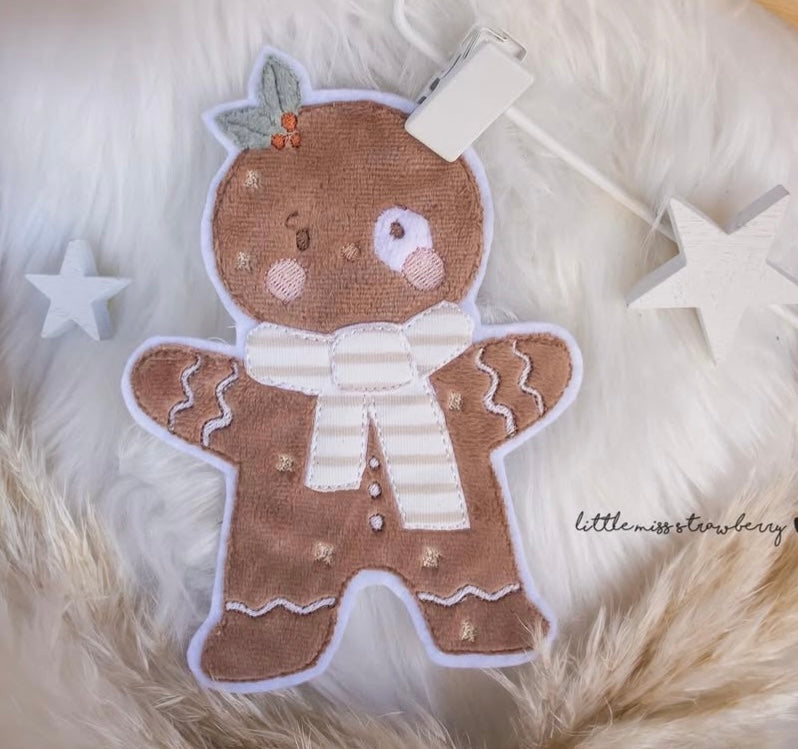 Stickdatei Lebkuchenmann plus BONUS Zuckerstangen