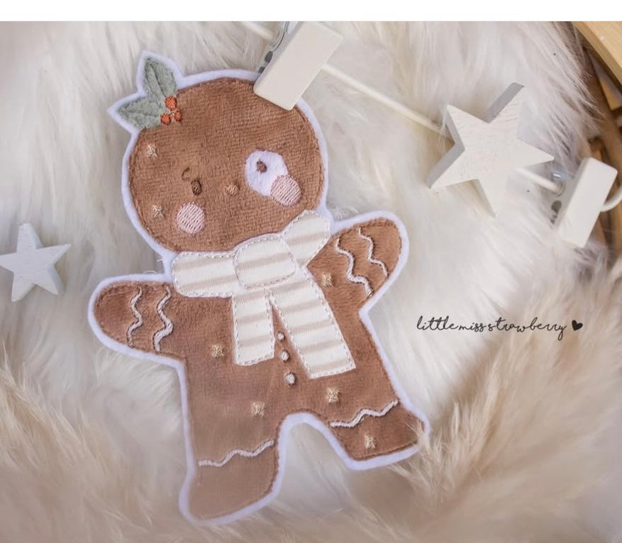 Stickdatei Lebkuchenmann plus BONUS Zuckerstangen
