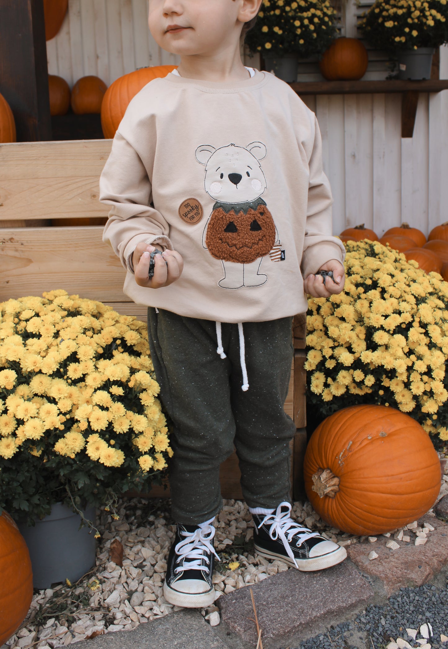 Halloweenbär Oversized Sweater