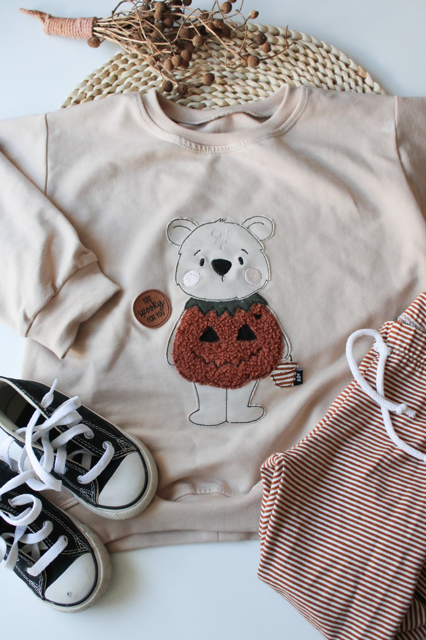 Halloweenbär Oversized Sweater