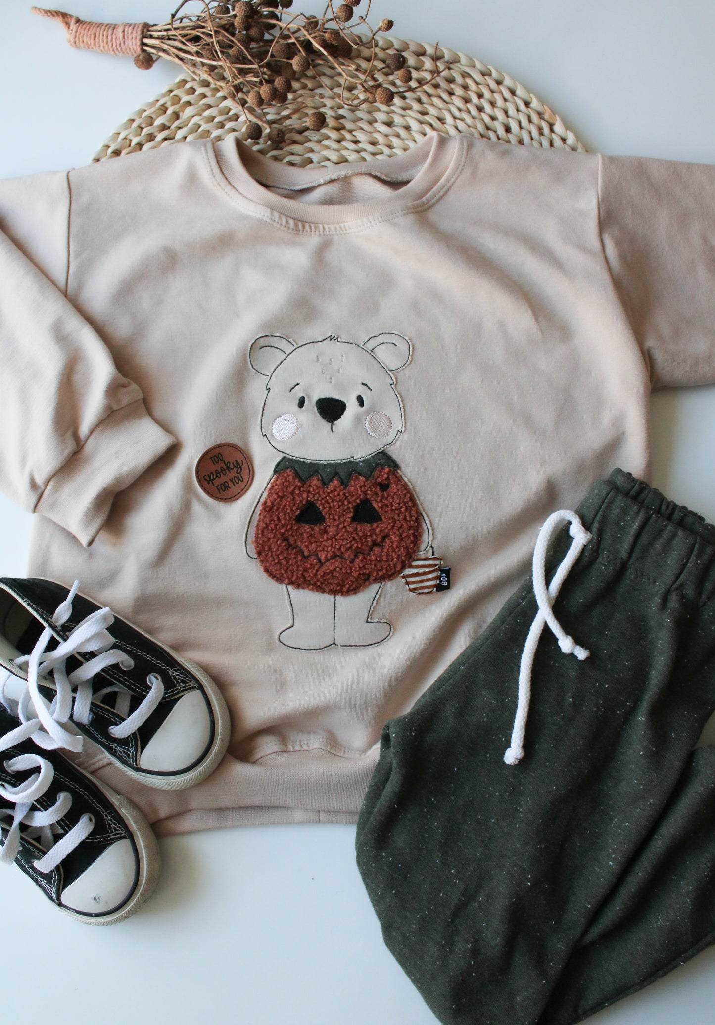 Halloweenbär Oversized Sweater