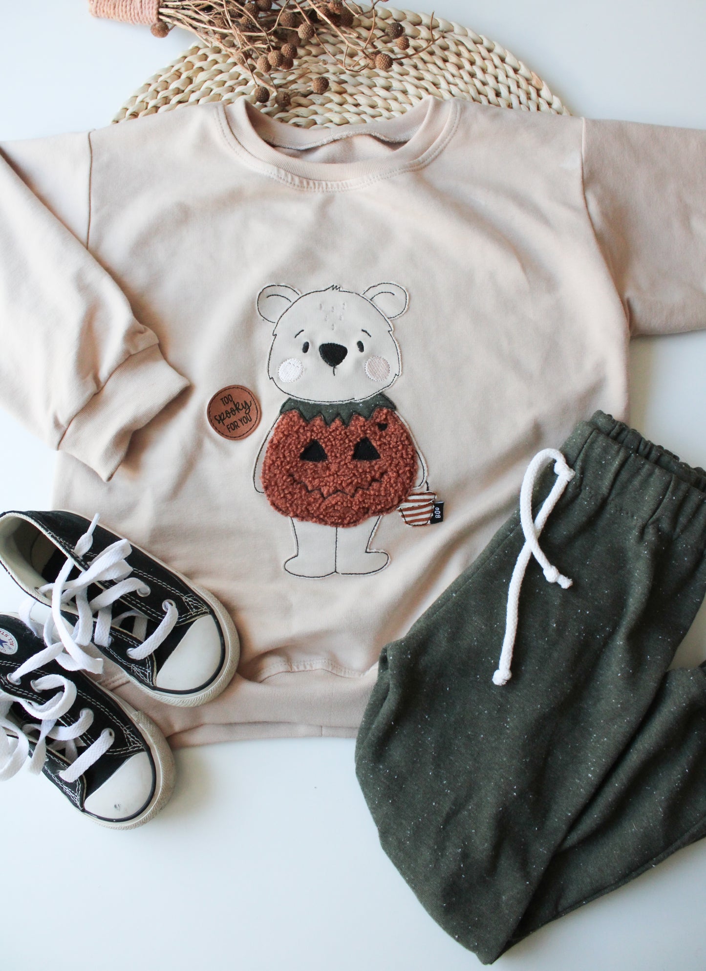 Halloweenbär Oversized Sweater