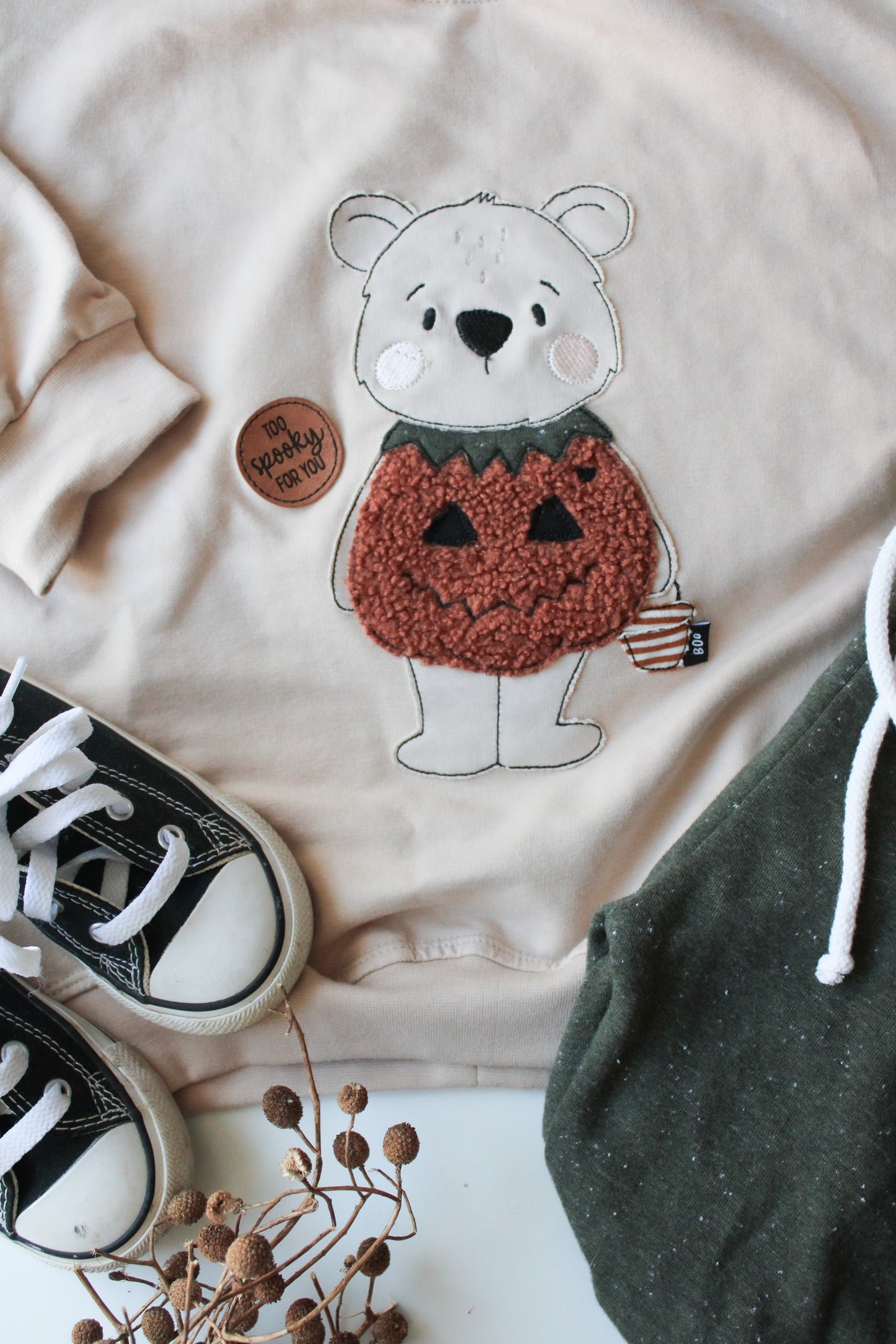 Halloweenbär Oversized Sweater