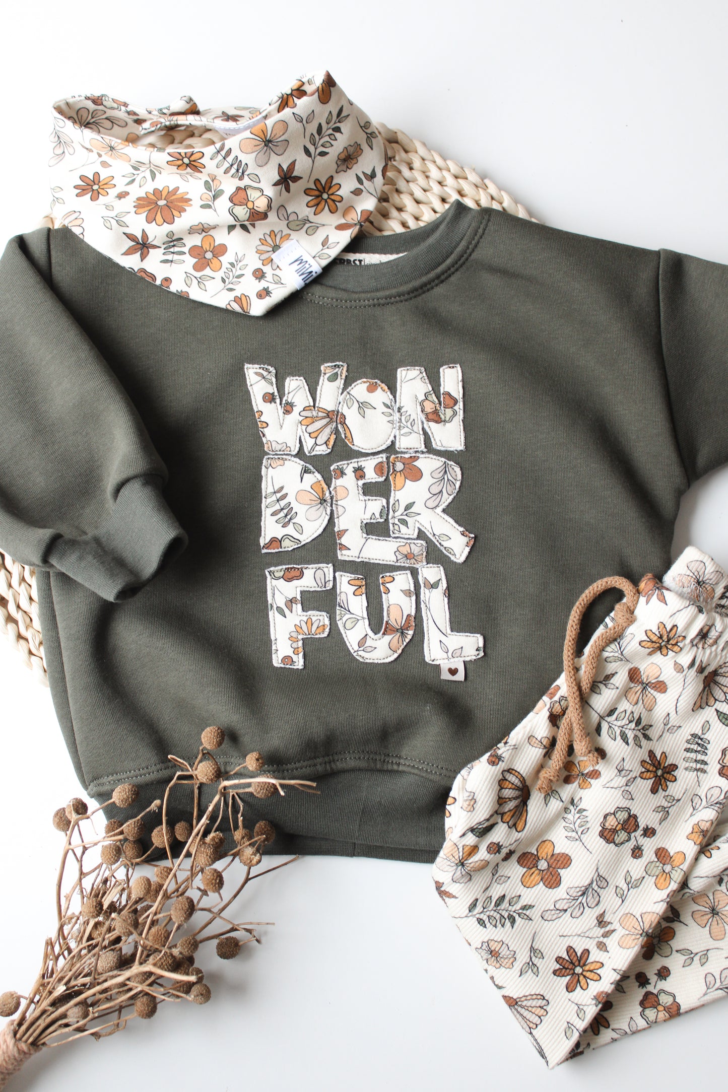 Herbstblumen Sweater