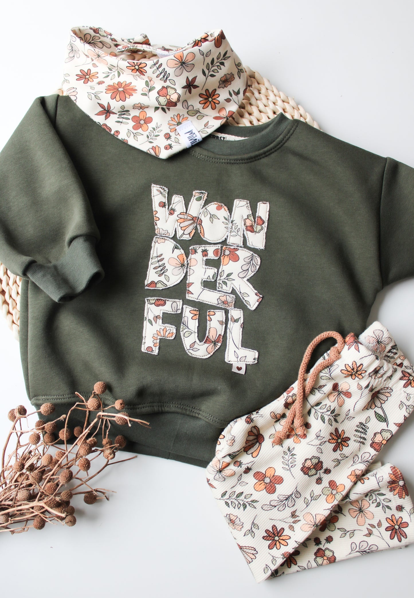 Herbstblumen Sweater
