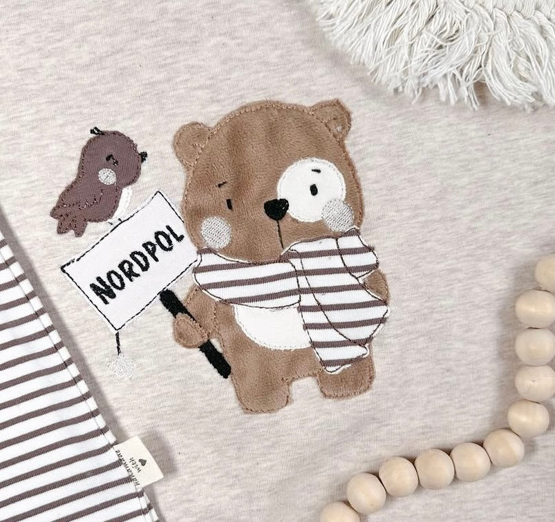 Stickdatei Eisbär 2 in 1