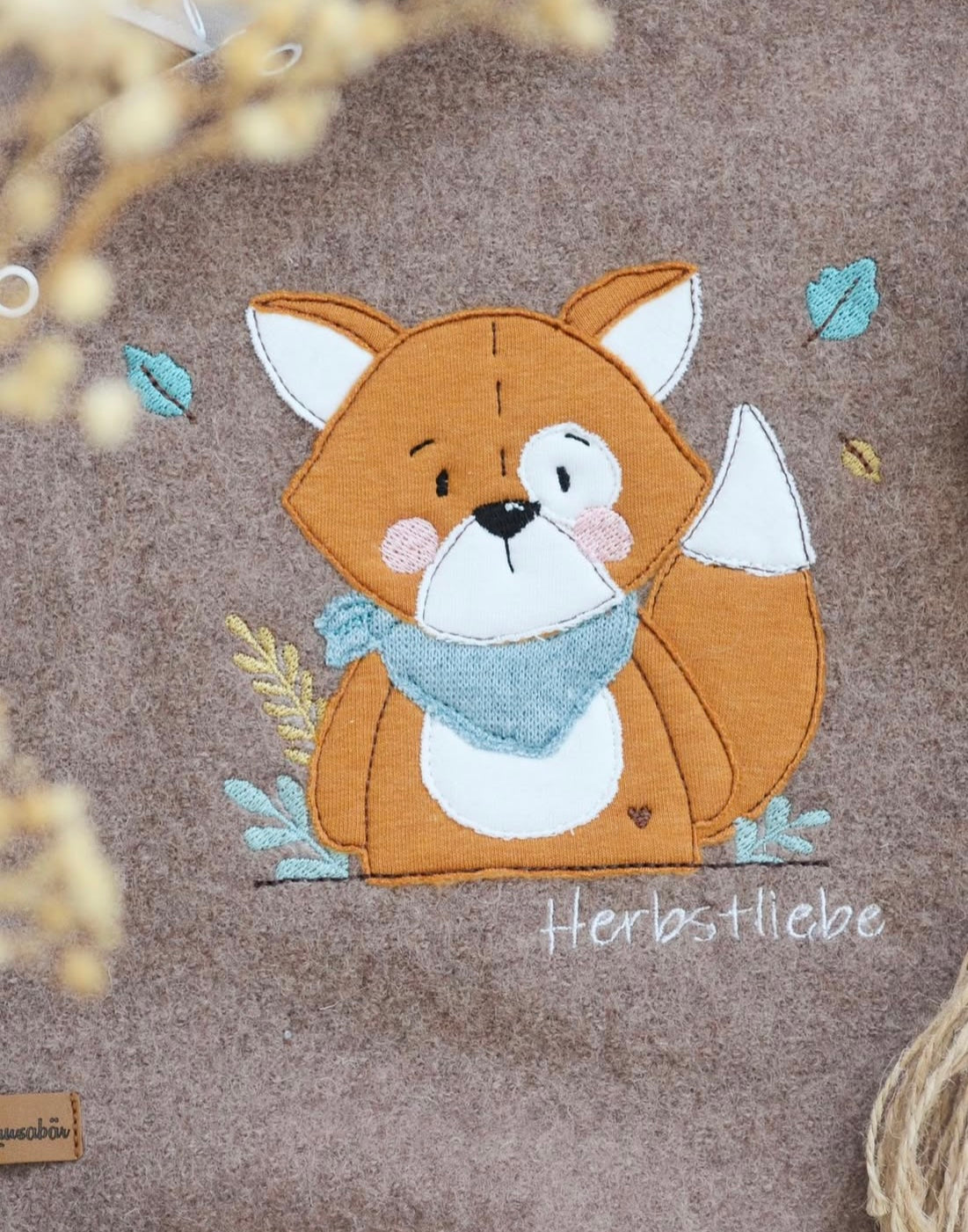 Stickdatei Herbst/Frühlingsfuchs 2 in 1