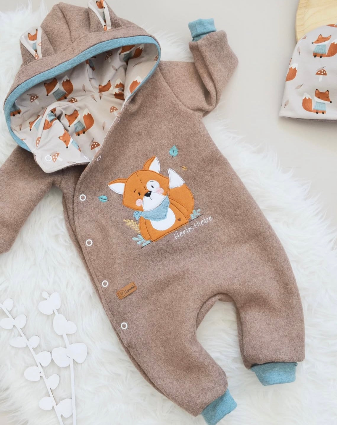 Stickdatei Herbst/Frühlingsfuchs 2 in 1