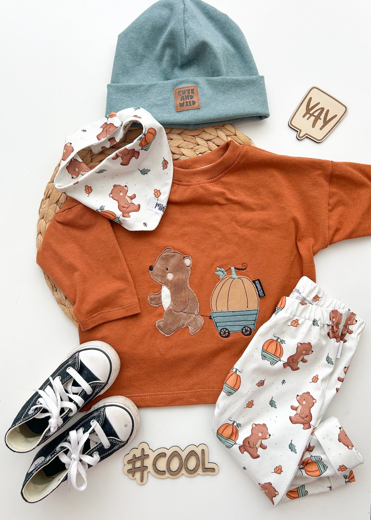 Stickdatei Pumpkin Bear