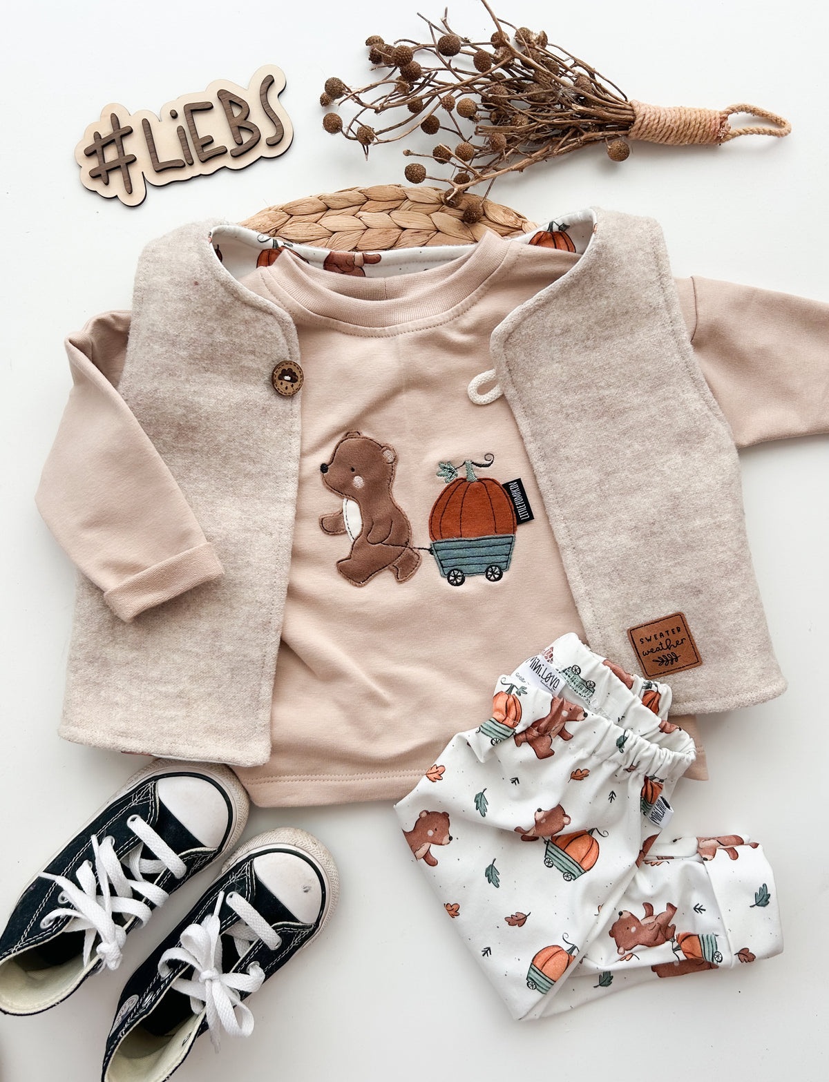 Stickdatei Pumpkin Bear