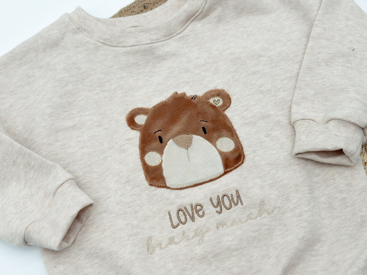 Stickdatei Herbstbär + GRATIS Datei