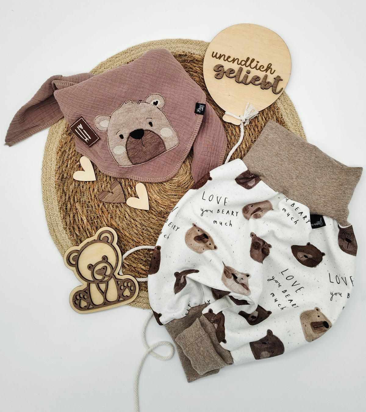 Stickdatei Herbstbär + GRATIS Datei