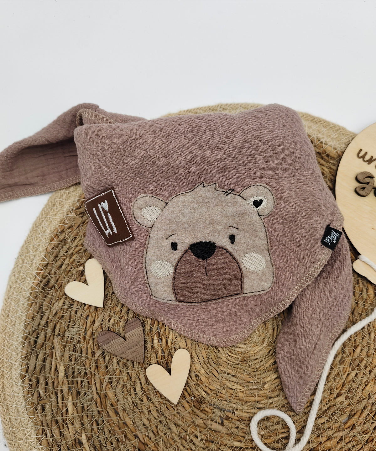 Stickdatei Herbstbär + GRATIS Datei