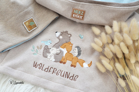 Stickdatei Waldfreunde