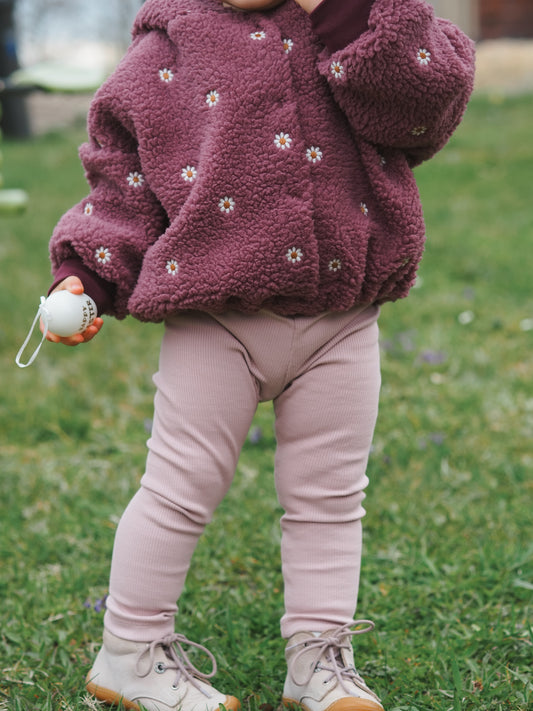 Oversized Jacke Blumen