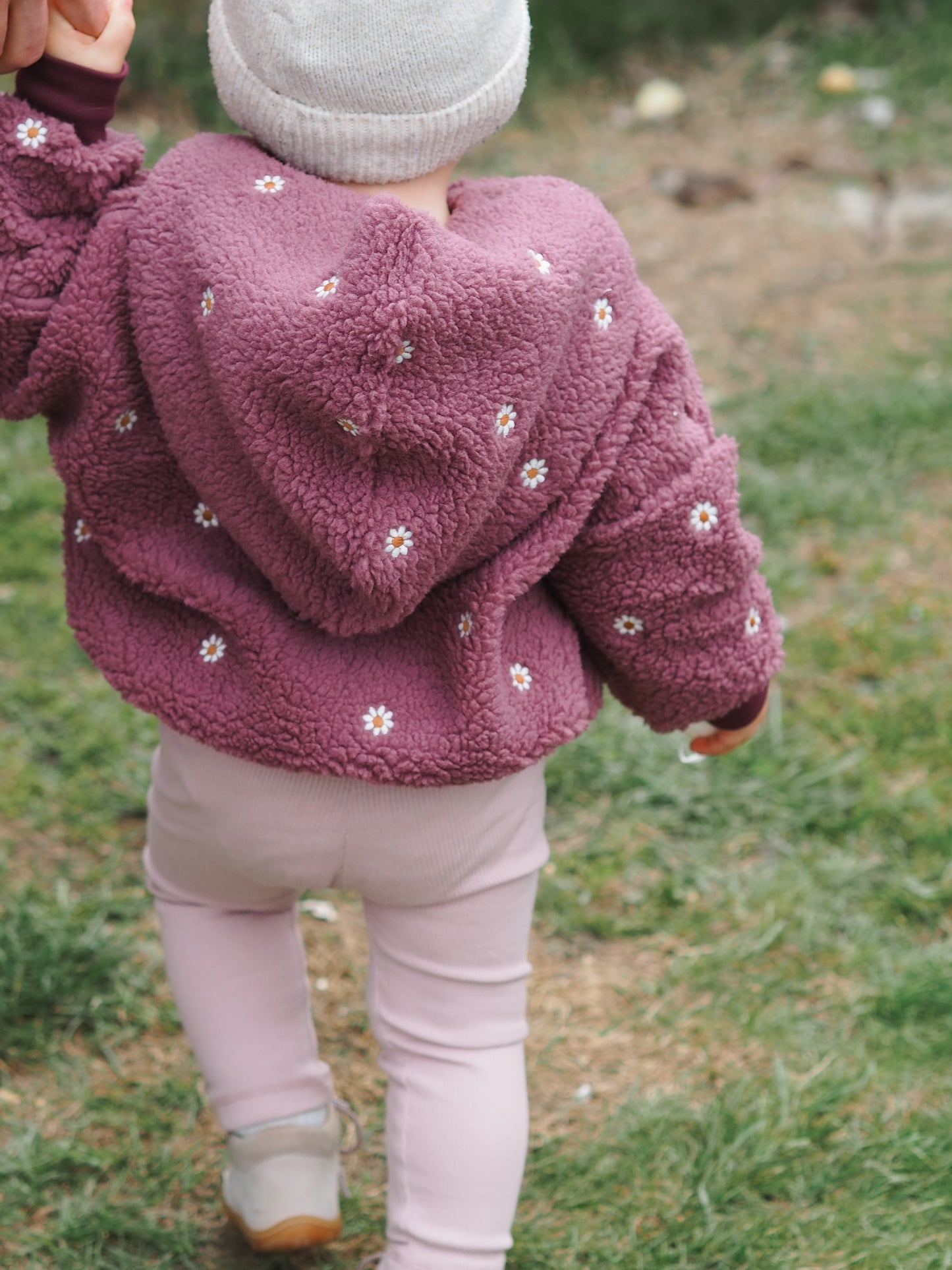 Oversized Jacke Blumen