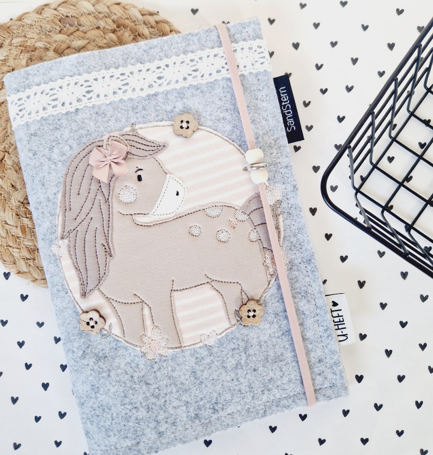 Stickdatei Pony Paula